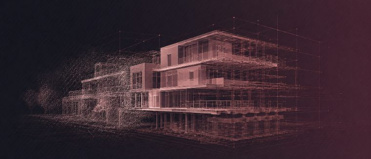 Modello BIM ricavato da un rilievo laser scanner